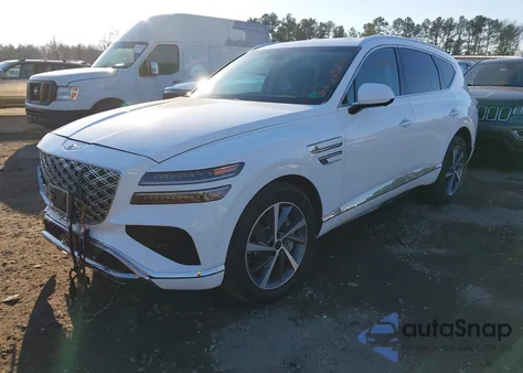 2025 Genesis Gv80 2.5T Advanced Awd from USA, damaged, VIN KMUHBESB8SU261572